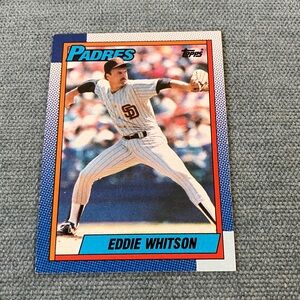 1990 Topps San Diego Padres Baseball Card Trading Card
